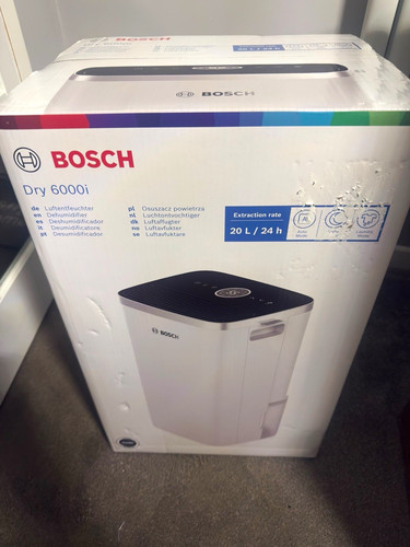 Bosch dry 6000i dehumidifier - bosch,