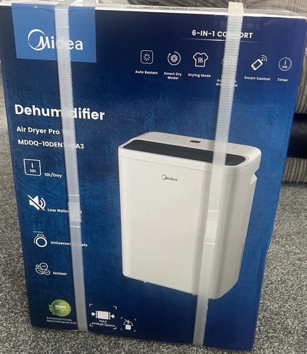 Midea 10l day dehumidifier - 10l/day,