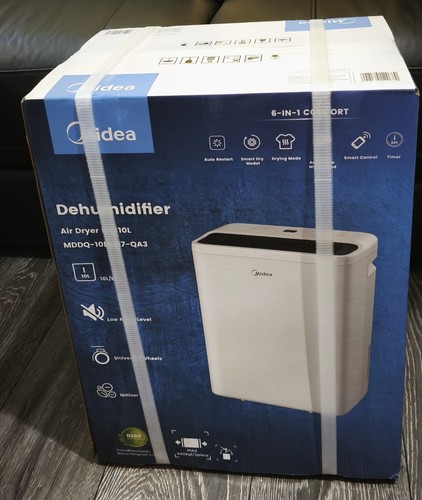 Midea 10l day dehumidifier - midea, 10l/day